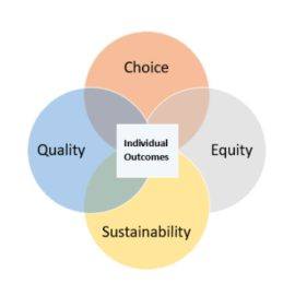 ven diagram of BDS goals